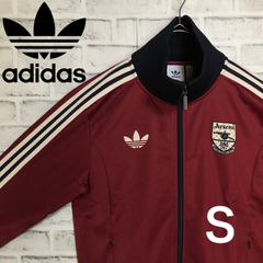 新品S⭐️韓国限定 adidas トラックジャケット 刺繍ロゴ ピンク