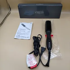 【TAKA39-80】◇ CREATE ION クレイツ イオン ｢スタイリング ブラシ アイロン ヴィエール｣ 海外兼用 ブラック ジャンク品