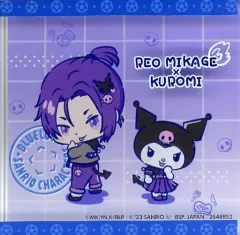 【中古】アクリルスタンド・アクリルパネル 御影玲王×クロミ アクリルブロック 「ブルーロック×サンリオキャラクターズ」