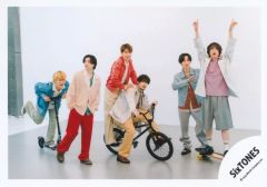 【中古】生写真(STARTO) SixTONES/集合(6人)/横型・全身/シングル「音色」MV＆ジャケ写オフショット/公式生写真