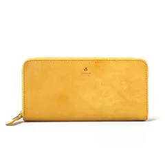 【新品 定価17,600円】イタリアンレザー 長財布 ロングウォレット Folna マヤベリー イタリア Il Ponte イル ポンテ社 牛革 スクラッチ加工 ラウンドファスナー レザー 本革 日本製 タンニンなめし 新品 フォルナ 再入荷