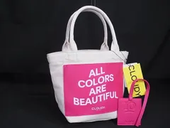 ■極美品■ CLOUDY クラウディ キャンバス ハンドバッグ トートバッグ レディース アイボリー系 FF2782