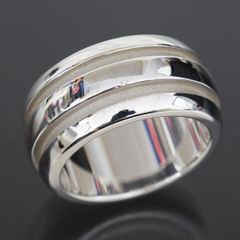 OVY Two Grooves Ring 15号 - メルカリ