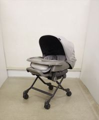 ネムリラ AUTO SWING BEDi おやすみドーム EG ヘーゼルベージュ コンビ 電動ハイローチェア 新生児OK クリーニング済み D4836933