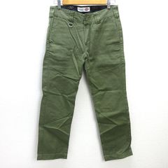 H■ディッキーズ/Dickies ワークパンツ チノパン Dカン付き【30】緑カーキ/MENS■12【中古】