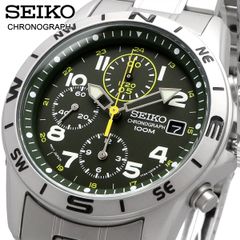 新品 未使用 時計 SEIKO 腕時計 セイコー 時計 ウォッチ 国内正規 クォーツ 1/20秒クロノグラフ 100M ビジネス カジュアル メンズ SND377P