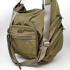 ディーゼル　バッグ　カーキ　2way トートバッグ　ショルダー　斜めがけ　トート　diesel 管理番号KKVUNKO1