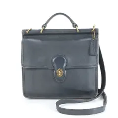 極美品 ヴィンテージ オールド コーチ アメリカ製 レザー ターンロック 2WAY ショルダーバッグ 斜め掛け レディース VEE CT28-7【中古】