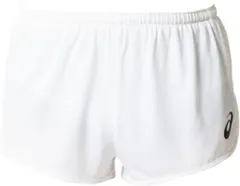 asics アシックス RUNNING SHORT WHITE 2XL 2091A126 100 | スポーツ スポーツウェア 陸上競技 ランニングパンツ ショートパンツ ランパン ズボン ボトムス メンズ Ｍ’Ｓ スポーツ用品 ワンポイント ロゴ