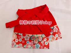 お稲荷様、狛犬様、お地蔵様の前掛け2枚セット20×20cm