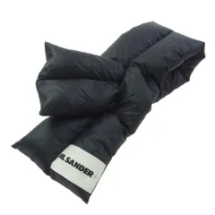 JIL SANDER ジルサンダー J47TE0111 J70122 DOWN SCARF ダウン スカーフ マフラー ブラック系【中古】のサムネイル