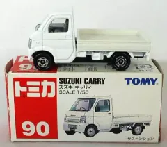 【中古】トミカ 1/55 スズキ キャリィ(ホワイト/赤箱) 「トミカ No.90」