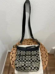 中古美品正規品　COACH コーチ ショルダーバッグ シグネチャー