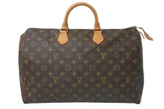 LOUIS VUITTON ルイヴィトン スピーディ40 モノグラム ボストンバッグ ブラウン M41522 SP1929 美品 中古 4c074359