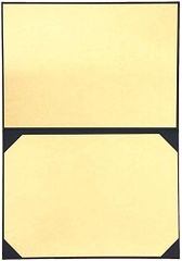 美濃商会 証書ファイル 布 紺 A3 大 大賞判 天開き 9352