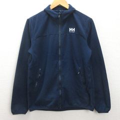 D■ヘリーハンセン/HELLY HANSEN フリースジャケット JKT■紺【L】MENS/118【中古】