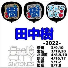 SixTONES＊ファンサ＊うちわ文字＊かんぺうちわ＊ズドンして＊両面あり