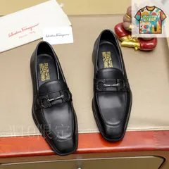 Ferragamo フェラガモ メンズ ビジネス シューズ03-NO42-UJ34