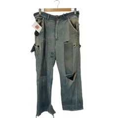 【最終】【値下げ】ヘラクレス ペインターパンツ ビンテージ HERCULES([イリョウ]ヘラクレス) / 50s/VAT DYED/片爪/青閂