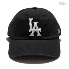 AMERICAN NEEDLE BALLPARK LOS ANGELES STRAPBACK CAP【BLACK】(アメリカンニードル キャップ 帽子 ストラップバック ベイスボールキャップ ロサンゼルス LA ロゴ)
