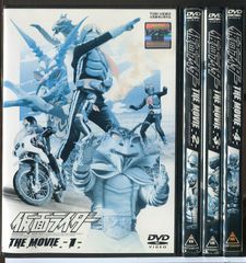 가면 라이더 THE MOVIE 전 4 권 세트 / DVD 중고 렌탈 낙하 / 사사키 ​​고 / 후지오카 히로 / c5645