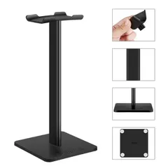 ヘッドホンスタンド ヘッドセットスタンド 卓上 スタイリッシュ  ヘッドホンハンガー ヘッドホンホルダー  ハンガー 収納対策 シンプル おしゃれ