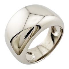 カルティエ ヌーベルバーグ リング 指輪 16号 18金 K18ホワイトゴールド ユニセックス  CARTIER  中古 カルティエ