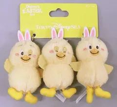 【中古】雑貨 うさピヨ チャーム(3個セット) 「ディズニー・イースター2019」 東京ディズニーシー限定