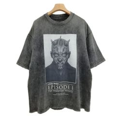 메종 스페셜 MAISON SPECIAL × STAR WARS 스타 워즈 Prime-Over Crew Neck T-Shirt 데미지 가공 T 셔츠 1 블랙 계열