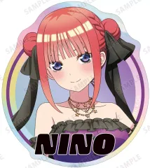 【新品】シール・ステッカー [新品] 中野二乃 rockin’starコラボ 描き下ろし ロックアイドルver. オーロラステッカー 「五等分の花嫁∽」