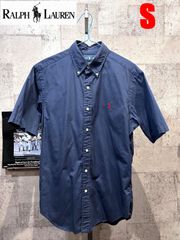 Polo Ralph Lauren 麻100% 半袖シャツ S 紺 - メルカリ