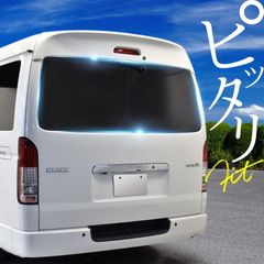 簡単ポン付・車中泊に】ハイエース専用「吸排気独立運転ツインファン