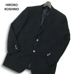 希少✨EPOCA UOMO✨ダブルブレスト　刻印銀ボタン　紺ブレ　花柄　麻混　M EPOCA UOMO✨ダブルブレスト 刻印銀ボタン 紺ブレ 花柄 麻混 M
