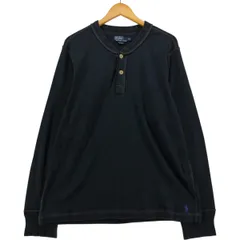古着 ラルフローレン Ralph Lauren POLO by Ralph Lauren ヘンリーネック サーマルロングTシャツ メンズXXL相当/eaa568655