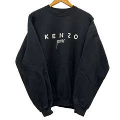 美品 90's 波タグ KENZO スウェット ロゴトレーナー メンズM相当