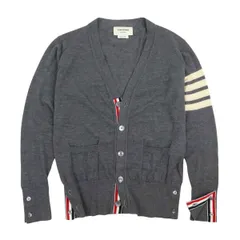 美品】ThomBrowne オリーブ カーディガン サイズO