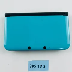 ◇3DSTB3 ニンテンドー 3DS LL ターコイズ×ブラック リミテッドパック 本体のみ③ LIMITED PACK 限定カラー 希少 ニンテンドー 任天堂 Nintendo 携帯型ゲーム機 家庭用ゲーム機