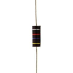 抵抗 Resistors - 1 Watt, Carbon Composition, 10 kΩ