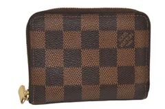 LOUIS VUITTON ルイヴィトン ダミエ ジッピー コインパース 財布 N63070 LV 5857M