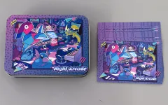 【中古】ノート・メモ帳 Night Arcade 缶入りメモ 「ポケットモンスター」 ポケモンセンター限定のサムネイル