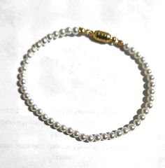 1375 高品質淡水ベビーパールブレスレット - メルカリ