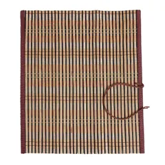 [SENYON] 書道 竹製 筆巻き 筆 毛筆 持ち運び用 (36cm × 30cm) [36cm × 30cm]