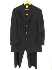 ジャンニヴェルサーチ GIANNI VERSACE 刺繍 3Bシングルテーラーのサムネイル
