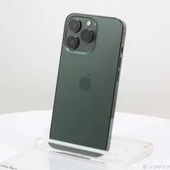 〔中古品〕 iPhone13 Pro 512GB アルパイングリーン MNE03J／A SIMフリー【349】