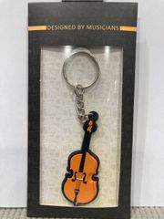 【新品 未開封】チェロ 楽器ラバーキーホルダー