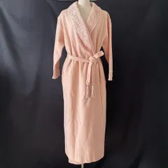 #wnc クリスチャンディオール ChristianDior コート ガウン M ピンク ヴィンテージ ルームウェア レース レディース [909429]のサムネイル