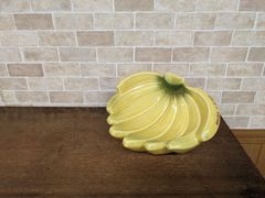 デッドストック*昭和モダン*置物*陶器*アート*バナナ型*トレイ*古道具*ミッドセンチュリー*＊mdd210