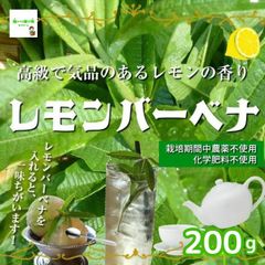 レモンバーベナ　☆農薬や化学肥料は使っておりません　埼玉県産　約２００ｇ（枝つき）