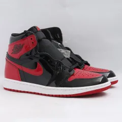27cm NIKE Air Jordan 1 High OG Patent Bred