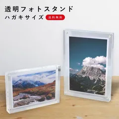 【正規販売店】BBEST 新品 写真立て フォトフレーム アクリルフォトフレーム おしゃれ はがきサイズ クリア 透明 記念品 結婚祝い 母の日 マグネットローダー BBEST PF-P-1